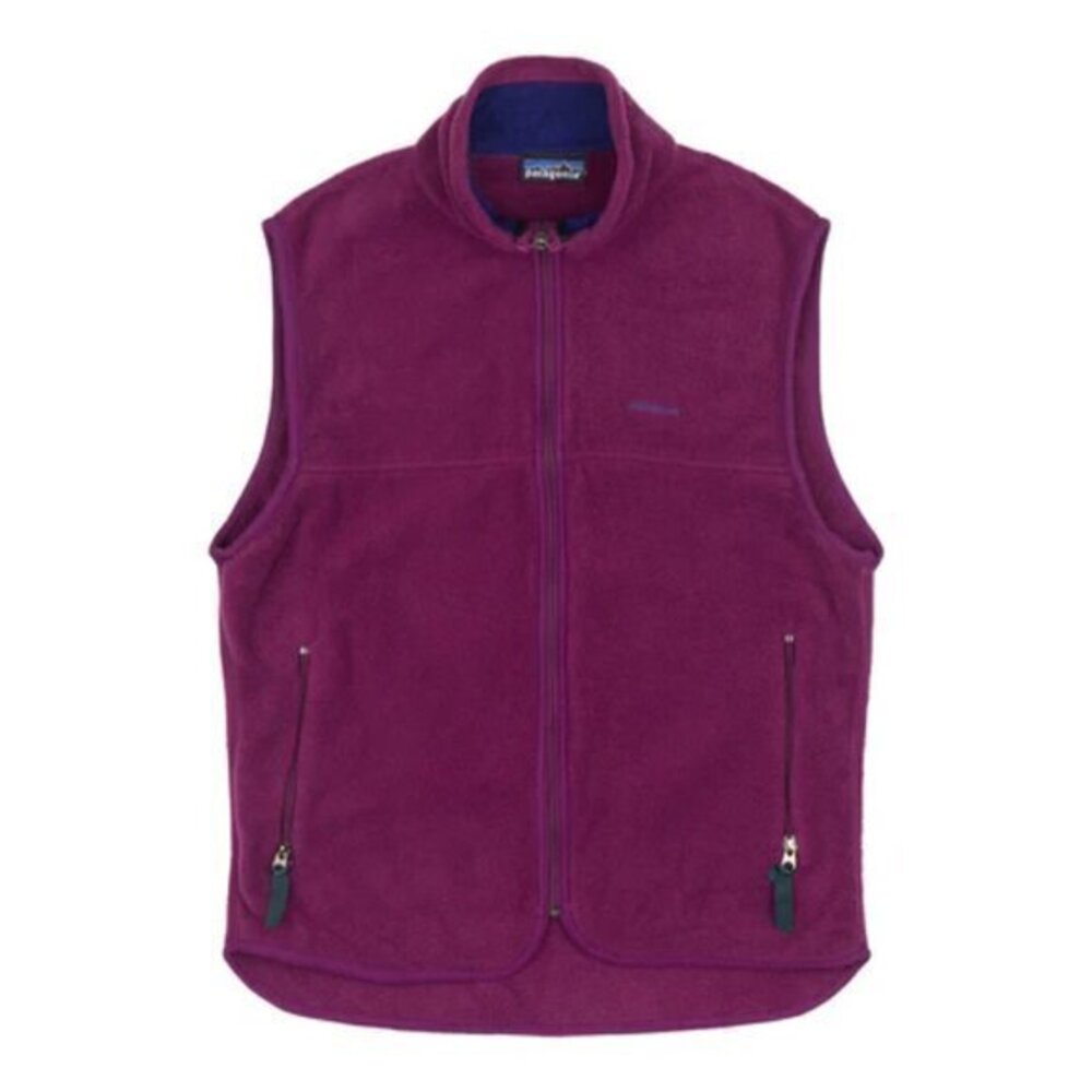 VTG Patagonia Lightweight Synchilla Fleece Vest S Plum/Purple